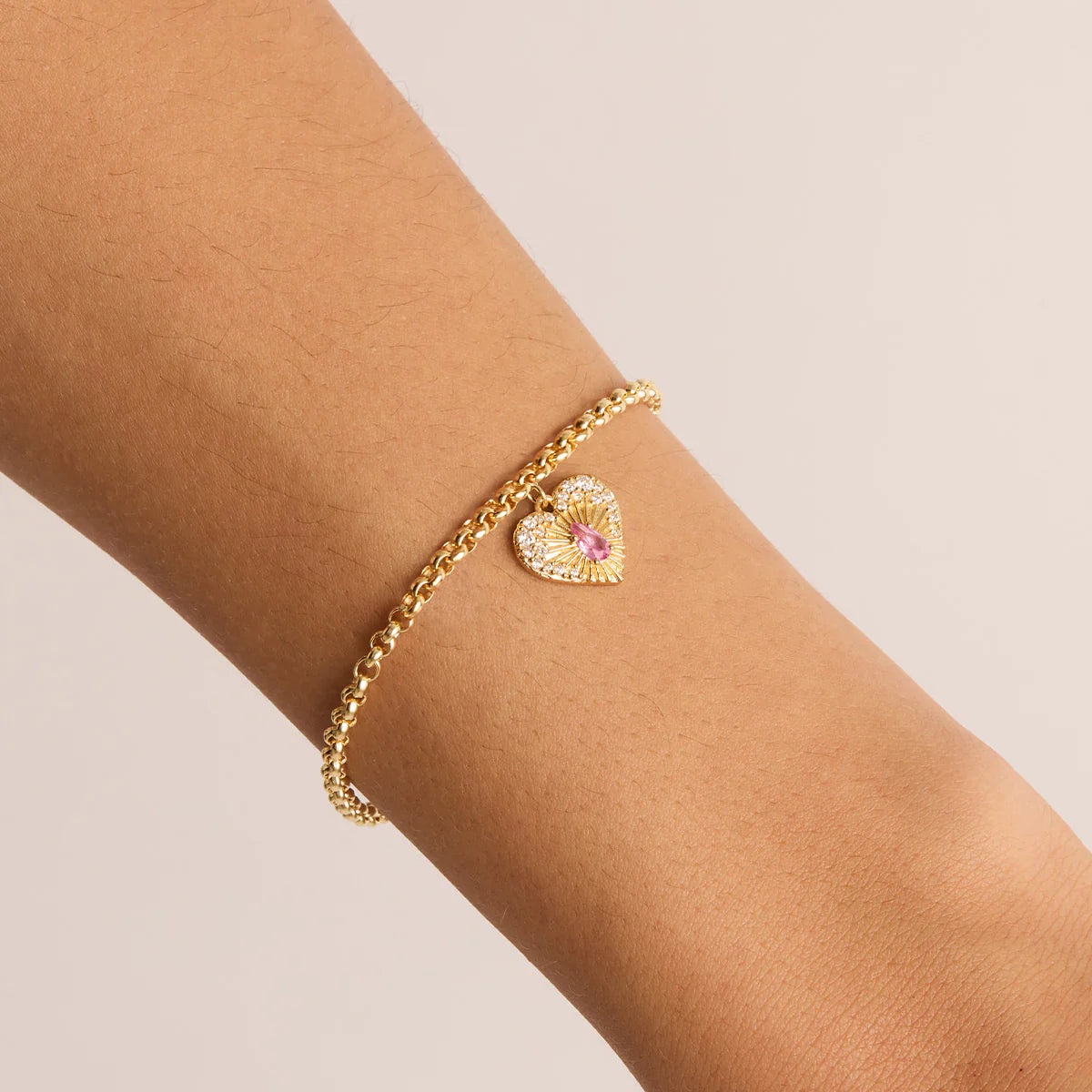 By Charlotte CONNECT WITH YOUR HEART BRACELET